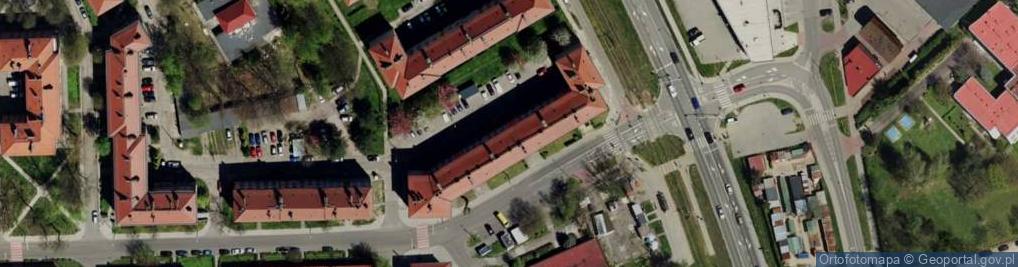 Zdjęcie satelitarne Hurtownia Eden