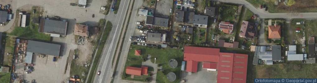 Zdjęcie satelitarne Hurtownia Export Import