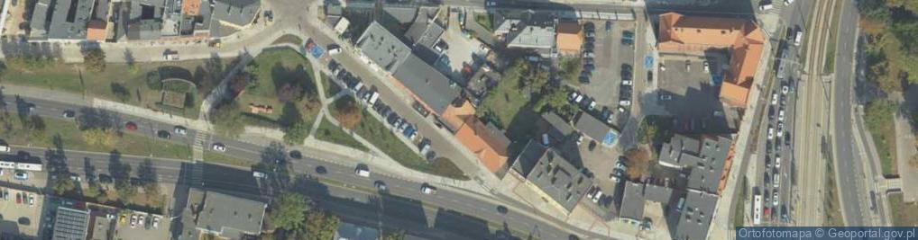 Zdjęcie satelitarne Hurtownia Książek Kodeks