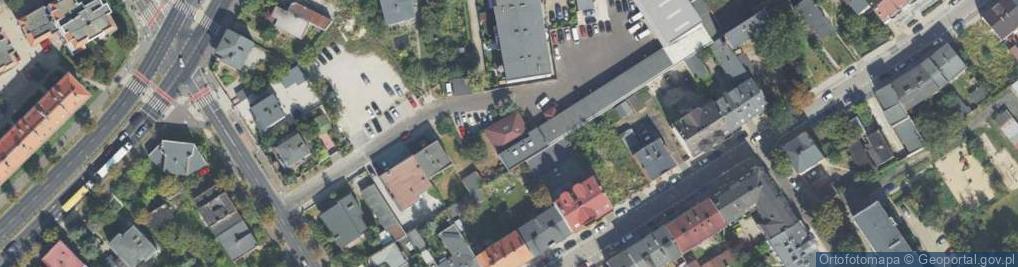 Zdjęcie satelitarne Hurtownia Marker