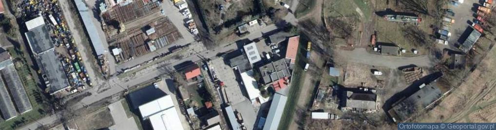 Zdjęcie satelitarne Hurtownia Materiałów Budowlanych Andrzej Kowalczyk Dariusz Krasuski