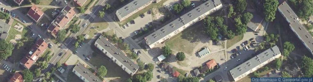 Zdjęcie satelitarne Hurtownia Odzieżowa