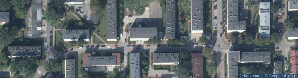 Zdjęcie satelitarne Hurtownia Owoców i Warzyw Mango