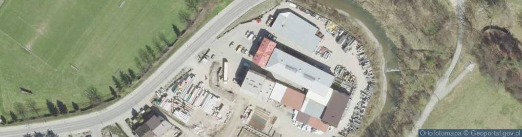 Zdjęcie satelitarne Hurtownia Papieru Papirus Hurt Export Import