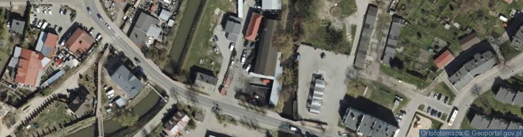 Zdjęcie satelitarne Hurtownia Perła w Likwidacji