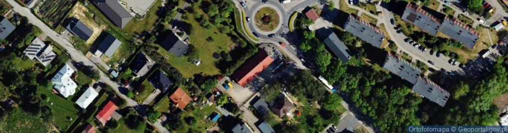 Zdjęcie satelitarne Hurtownia Przemysłowa Atoll