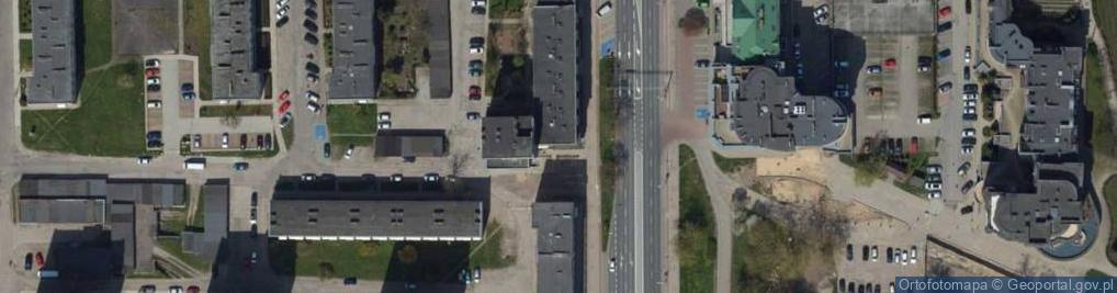 Zdjęcie satelitarne Hurtownia Rowerowa