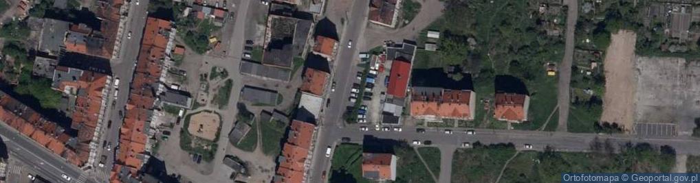 Zdjęcie satelitarne Hurtownia Spożywcza Warzyw i Owoców