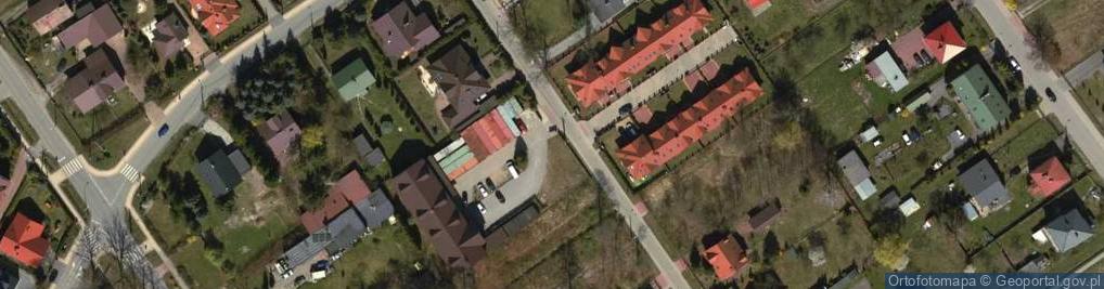 Zdjęcie satelitarne Hurtownia Tkanin