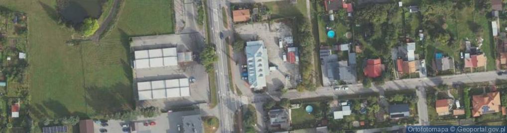 Zdjęcie satelitarne Hurtownia U Stacha