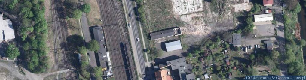 Zdjęcie satelitarne Hurtownia Warzyw i Owoców Cytryna