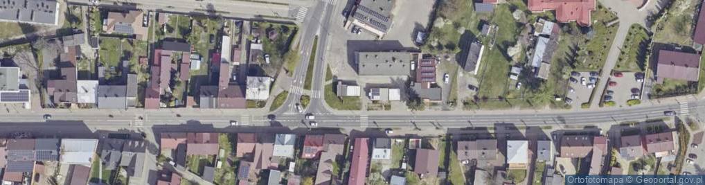 Zdjęcie satelitarne Hurtownia Wielobranżowa Ruch