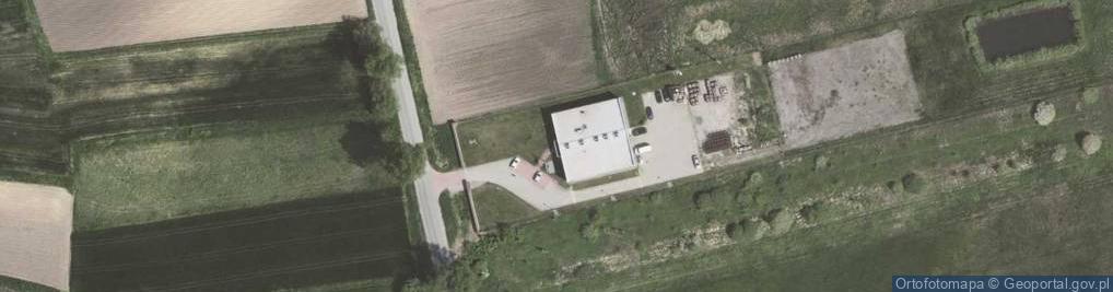 Zdjęcie satelitarne Husty M Styczeń J Hupert
