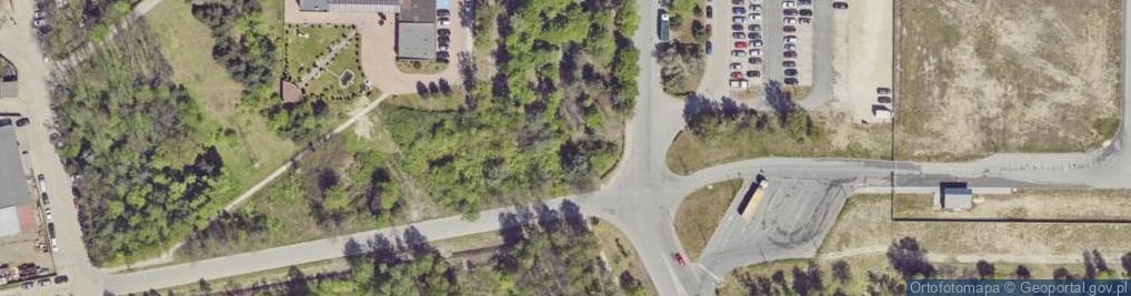 Zdjęcie satelitarne Huta Cynku Miasteczko Śląskie