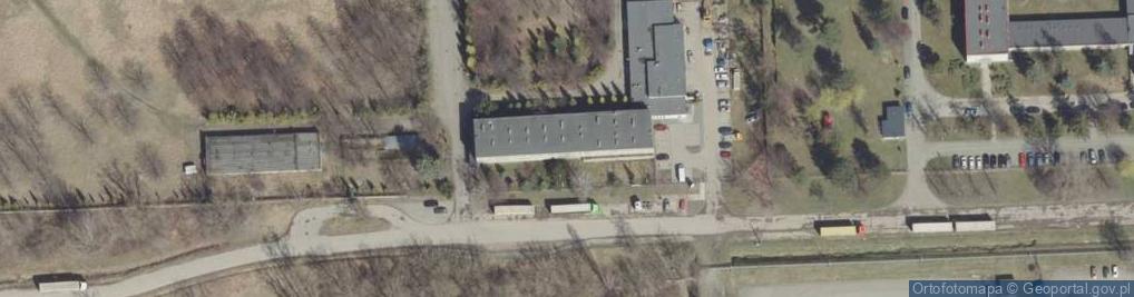 Zdjęcie satelitarne Huta Szkła Gospodarczego Tarnów HGS