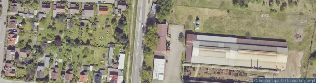 Zdjęcie satelitarne Huta Zabrze
