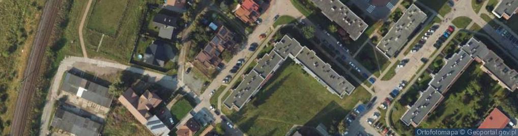 Zdjęcie satelitarne Hydro Miedź Wojciech Elszkowski Tomasz Zygowski