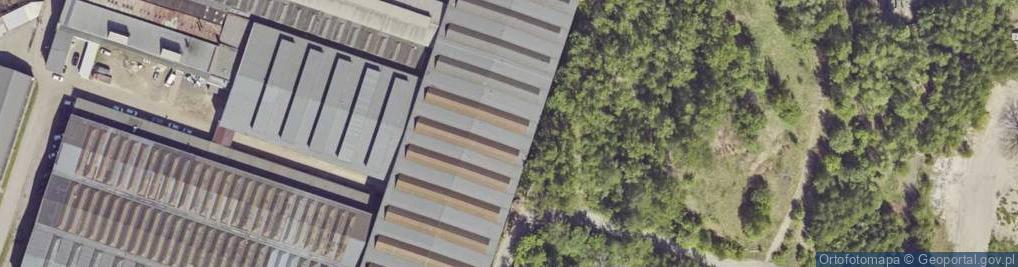 Zdjęcie satelitarne HZ Zakład Metalurgiczny Stal Odlew w Likwidacji