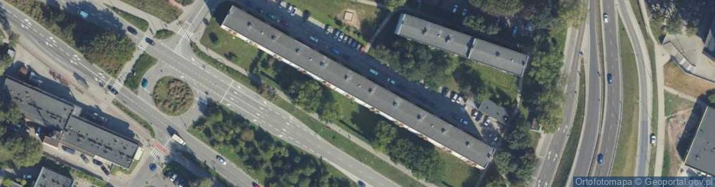 Zdjęcie satelitarne i Bork