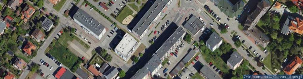 Zdjęcie satelitarne i Frankowska E Ciemienga