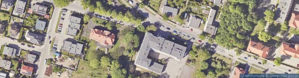 Zdjęcie satelitarne i Liceum Ogólnokształcące im Stefanii Sempołowskiej