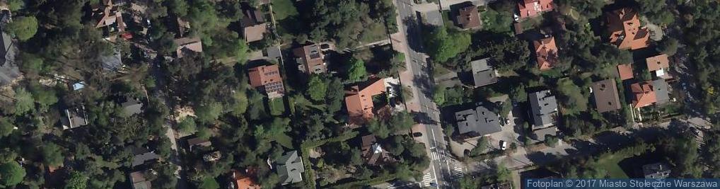 Zdjęcie satelitarne i Nazwa: Krzysztof Gąsiewski, II Nazwa: Evia Krzysztof Gąsiewski Wspólnik Spółki Cywilnej