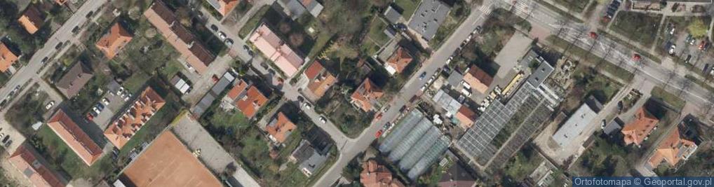 Zdjęcie satelitarne Idsp Planowanie Przestrzenne Hawro