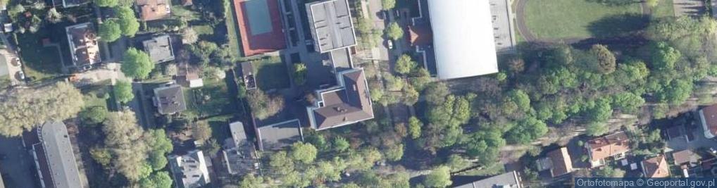 Zdjęcie satelitarne II Liceum Ogólnokształcące im Marii Konopnickiej