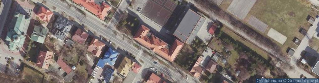 Zdjęcie satelitarne II Liceum Ogólnokształcące im Płk Leopolda Lisa Kuli