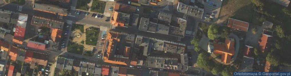 Zdjęcie satelitarne Ilona Przybylska Marek Przybylski Sklep Spożywczy