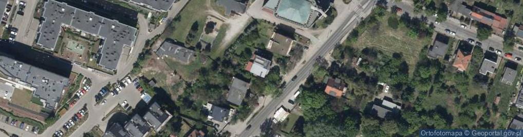 Zdjęcie satelitarne Import Eksport Hurt Detal Art Spoż i Przem