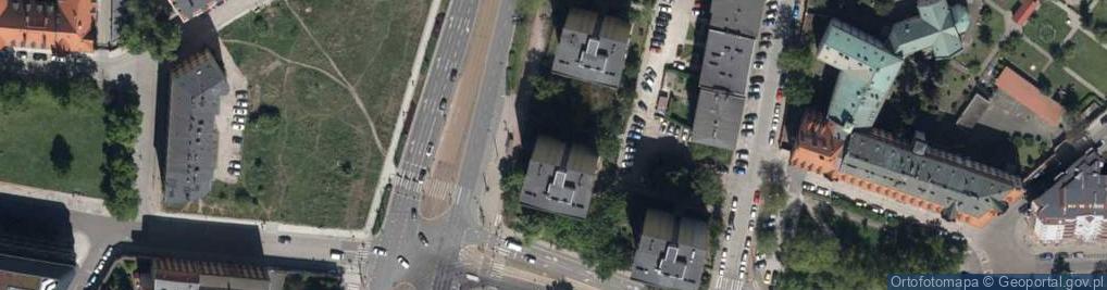 Zdjęcie satelitarne Import Eksport Skup Sprzedaż Art Przem i Spożywczych