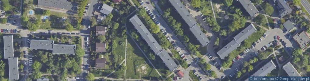 Zdjęcie satelitarne Import i Sprzedaż Art Spoż i Przemysł Poch Kraj i Zagr Krystkowiak CZ