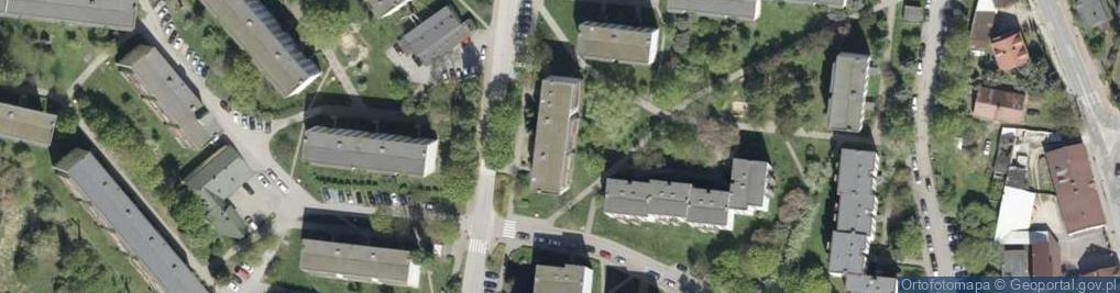 Zdjęcie satelitarne In Brand Piotr Matyjaśkiewicz