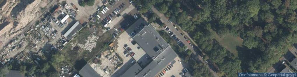 Zdjęcie satelitarne Indiana Botanic Gardens