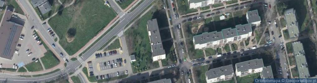 Zdjęcie satelitarne Indywidualna Praktyka Lekarska Diana Cząstkiewicz Trawińska