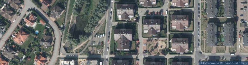 Zdjęcie satelitarne Indywidualna Praktyka Lekarska Rafał Różewicz