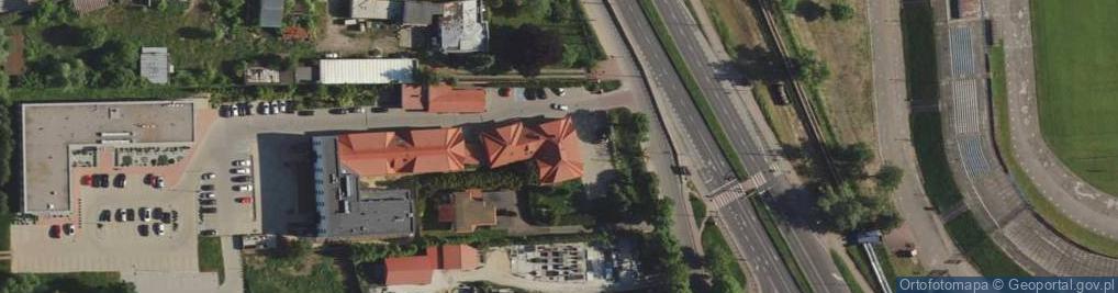 Zdjęcie satelitarne Indywidualna Praktyka Lekarska w Miejscu Wezwania Kopaczewska Kwiatkowska Aleksandra