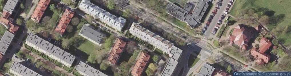 Zdjęcie satelitarne Indywidualna Praktyka Pielęgniarska Justyna Dybał