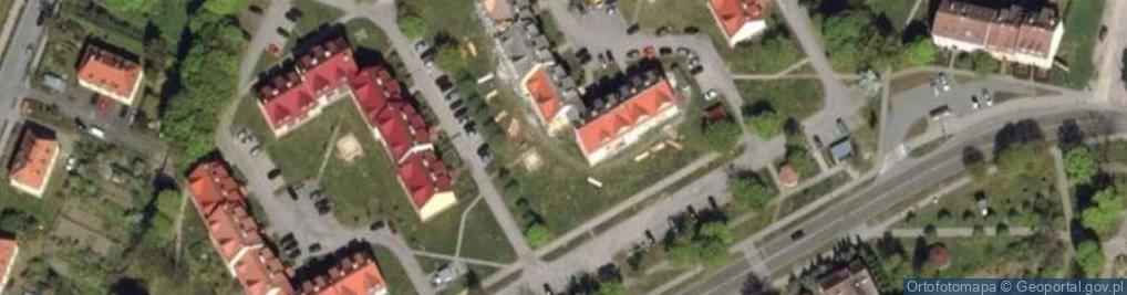 Zdjęcie satelitarne Indywidualna Praktyka Pielęgniarska Olbryś Sabina Dorota