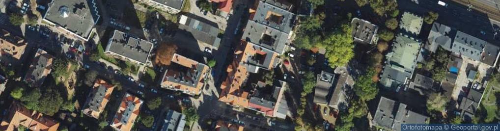 Zdjęcie satelitarne Indywidualna Spec Praktyka Lekarska Porady Internist Badania Profilakt Badania Kierowców Lek Med