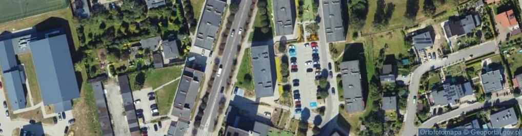 Zdjęcie satelitarne Indywidualna Specjalistyczna Praktyka Lekarska Gabinet Dermatologiczny Lek Med