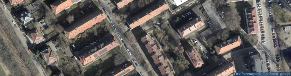 Zdjęcie satelitarne Indywidualna Specjalistyczna Praktyka Lekarska Katarzyna Kubasik-Kładna