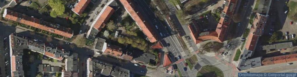 Zdjęcie satelitarne Indywidualna Specjalistyczna Praktyka Lekarska Lek Med