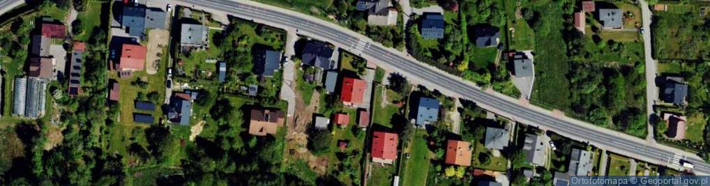 Zdjęcie satelitarne Indywidualna Specjalistyczna Praktyka Lekarska Lek Specjalista Chorób Wewnętrznych