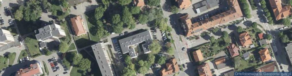 Zdjęcie satelitarne Indywidualna Specjalistyczna Praktyka Lekarska Niepubliczny Zakład Opieki Zdrowotnej Rokmed