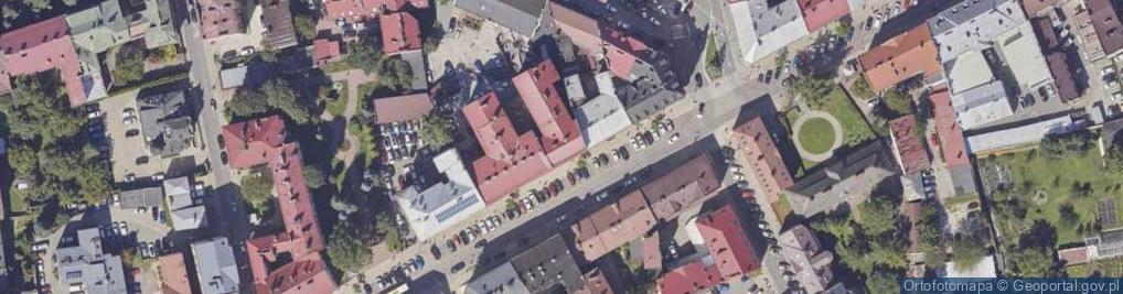 Zdjęcie satelitarne Indywidualna Specjalistyczna Praktyka Lekarska w Dziedzinach Neurologii i Medycyny Pracy Jan Aleksander Ferens