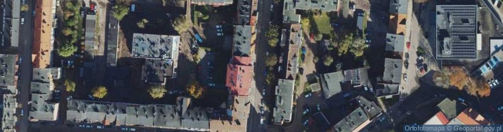 Zdjęcie satelitarne Indywidualna Specjalistyczna Prartyka Lekarska w Miejscu Wezwania Lucyna Dworczyńska