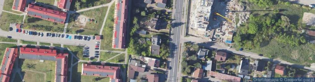 Zdjęcie satelitarne Indywidualne Gospodarstwo Rolne Drobiu Wodnego Nędza Edward