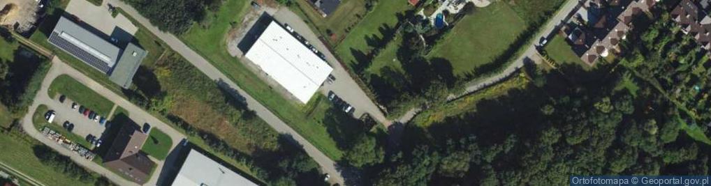 Zdjęcie satelitarne Inflora Kraków